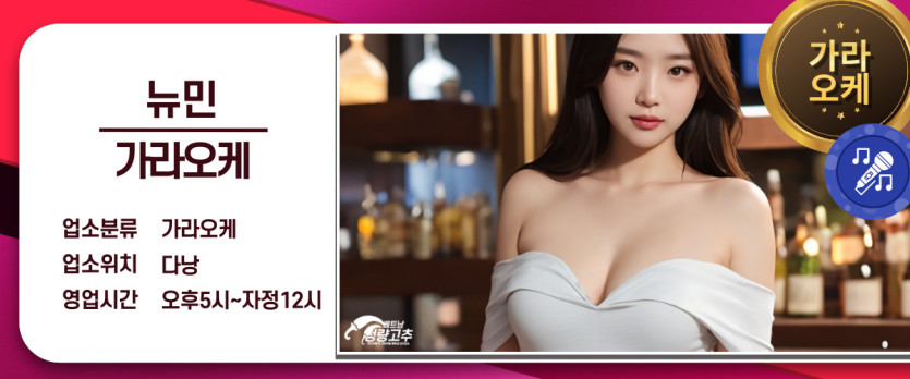 다낭 뉴민 가라오케 코스 안내