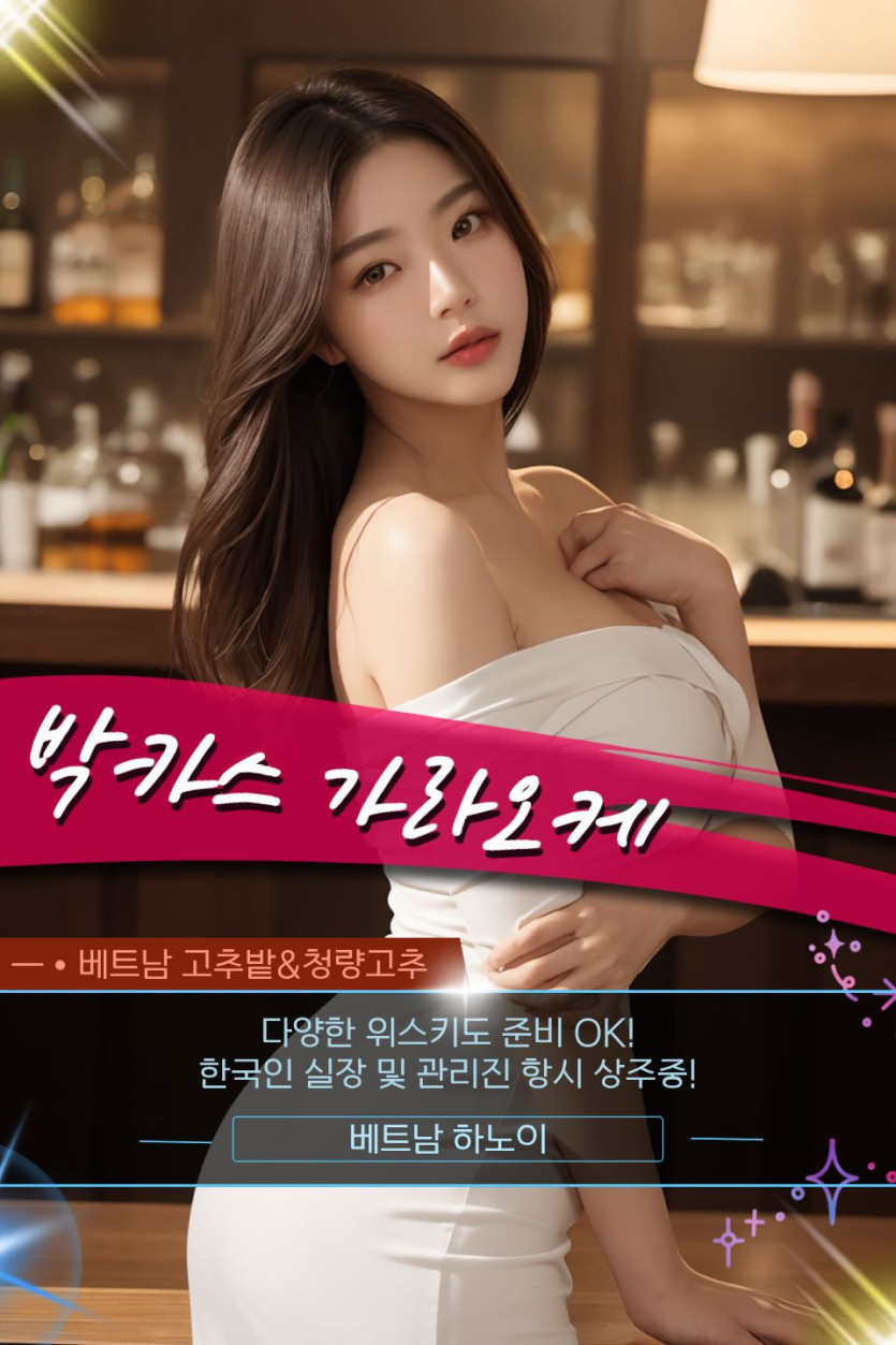 하노이 박카스 가라오케 문의 방법 및 홍보사진