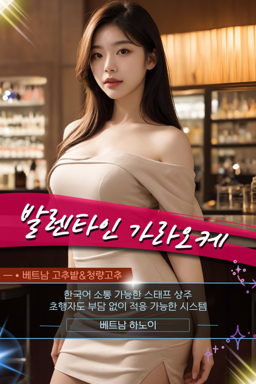 하노이 발렌타인 가라오케 홍보사진