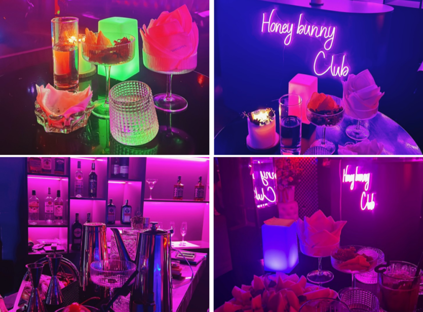 하노이 허니버니펍 착석&amp;풍선바 참고 사진(클릭시확대가능) 1
