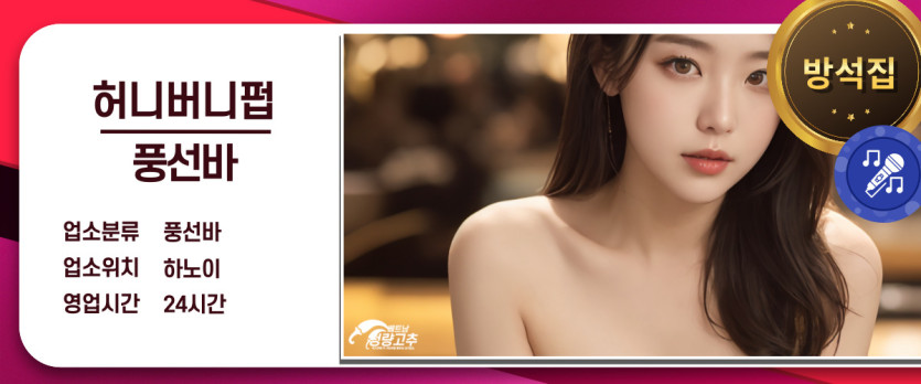 하노이 허니버니펍 착석&amp;풍선바 매장 간략정보 사진