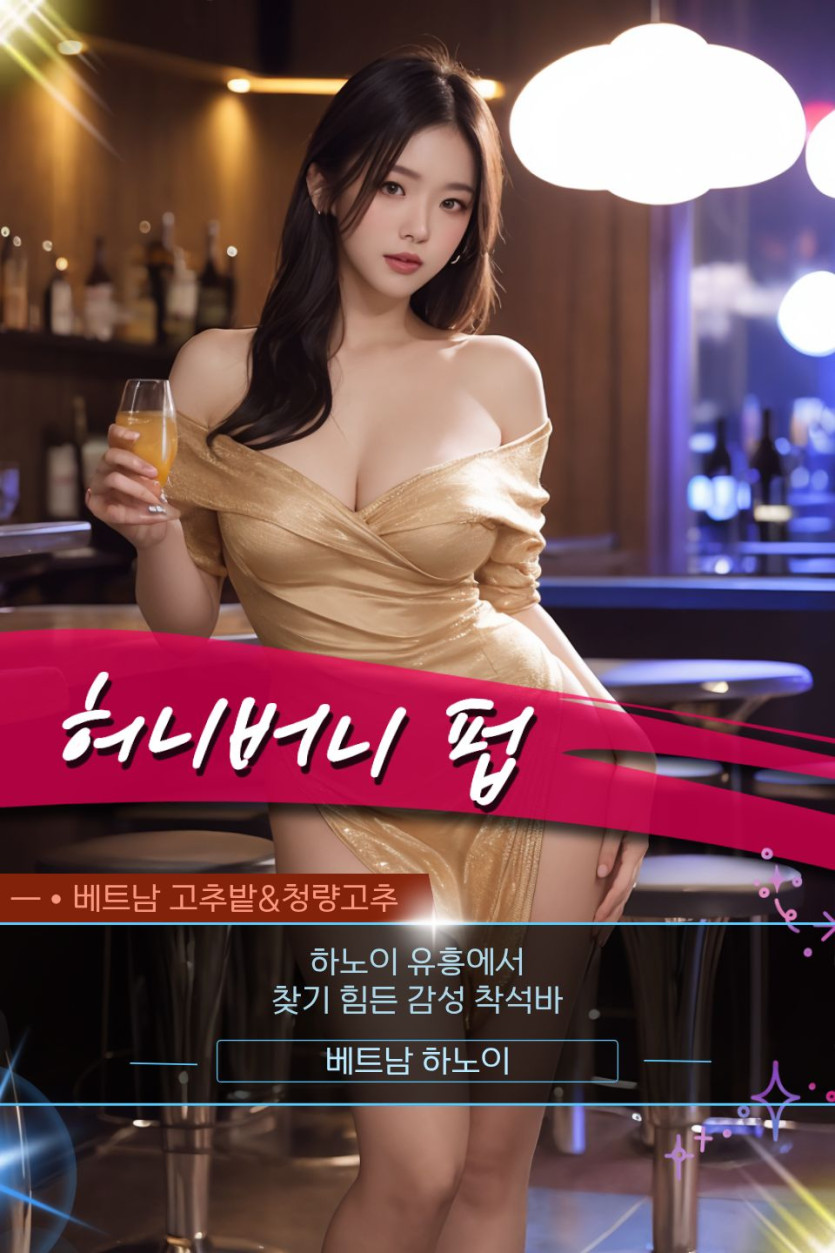 하노이 허니버니펍 착석&amp;풍선바 홍보사진 1